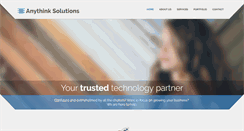 Desktop Screenshot of anythinksolutions.com